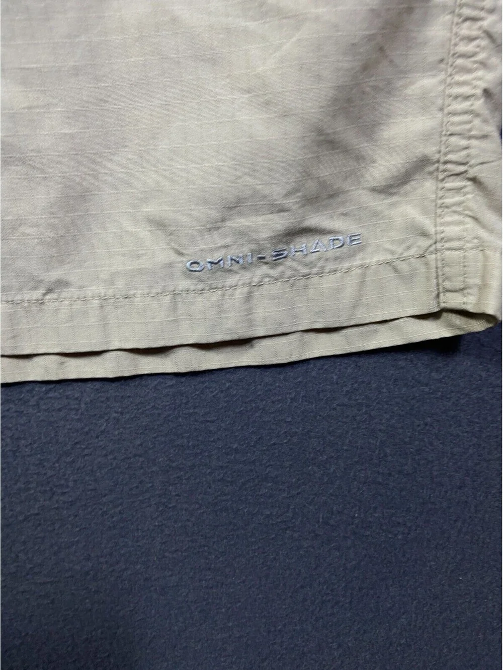 Columbia PFG Shorts Mens Size 38 Beige Hiking Fishing Cargo Ripstop Gorpcore 9